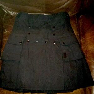 PractiKilt Black kilt woman’s size XS.